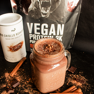 Chocolat chaud vegan & protéiné Chocolat chaud vegan & protéiné
