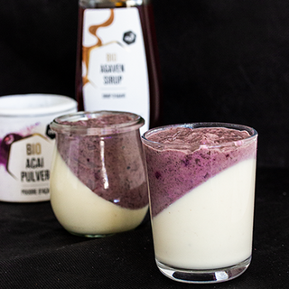 Panna cotta vegan au cassis Panna cotta vegan au cassis