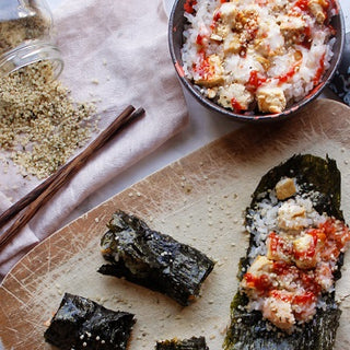 Baked sushi végétarien Baked sushi végétarien