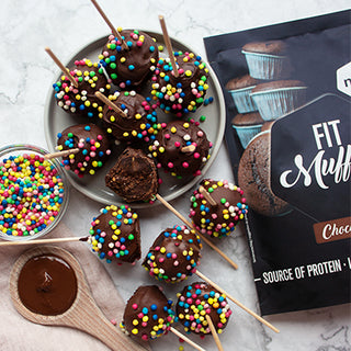 Cake pops vegan chocolat-cacahuète Cake pops vegan chocolat-cacahuète