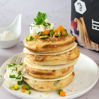 Pancakes salés light Pancakes salés light