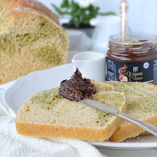 Brioche marbrée au matcha Brioche marbrée au matcha
