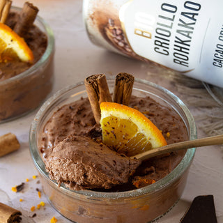Mousse au chocolat à l'orange Mousse au chocolat à l'orange