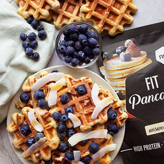 Gaufres sans gluten et protéinées Gaufres sans gluten et protéinées