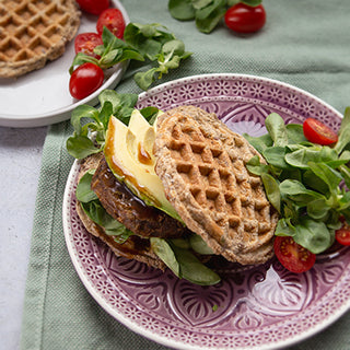 Burger de gaufres Low Carb Burger de gaufres Low Carb