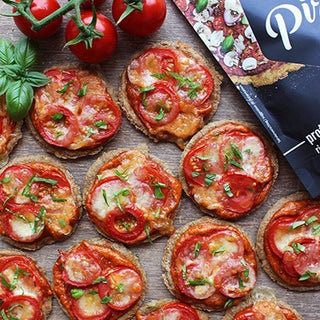 Mini-pizzas low carb et sans gluten Mini-pizzas low carb et sans gluten
