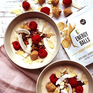 Overnight porridge sans gluten coco-framboise Overnight porridge sans gluten coco-framboise