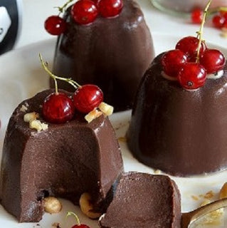 Pudding au cacao et aux noisettes Pudding au cacao et aux noisettes
