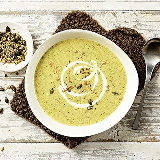 Soupe de quinoa au brocoli Soupe de quinoa au brocoli