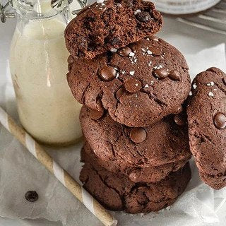 Biscuits vegans au chocolat Biscuits vegans au chocolat