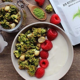 Granola sans gluten matcha-coco Granola sans gluten matcha-coco