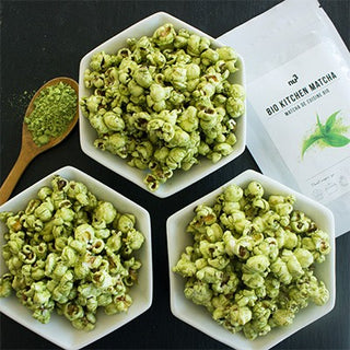 Pop corn au matcha Pop corn au matcha