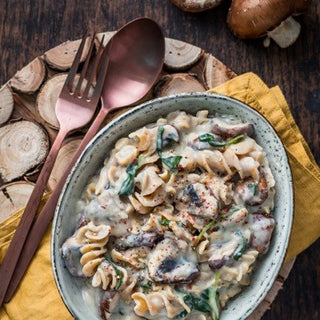 One pot pasta vegan aux champignons One pot pasta vegan aux champignons
