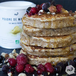 Pancakes sans lait à la cannelle Pancakes sans lait à la cannelle
