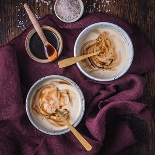 Yaourt au caramel & fleur de sel Yaourt au caramel & fleur de sel