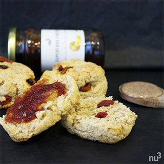 Scones végan aux baies de goji Scones végan aux baies de goji