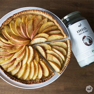 Tarte aux pommes sans beurre ni sucre Tarte aux pommes sans beurre ni sucre