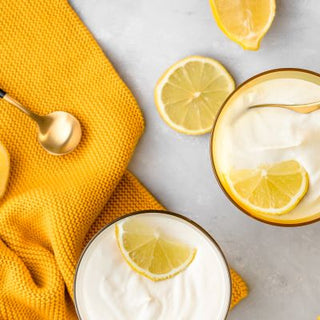 Crème au citron protéinée Crème au citron protéinée