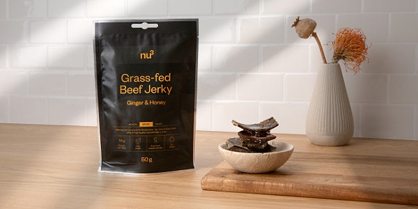 Sachet de Beef Jerky dans la cuisine
