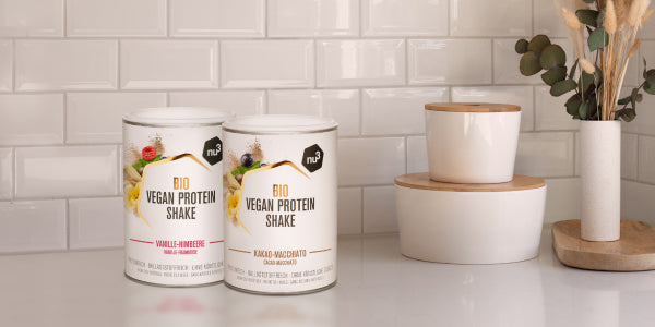 Les shakes vegan bio nu3 dans votre cuisine