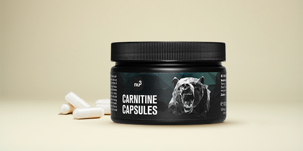 Gélules et boîte de carnitine pure nu3