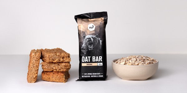 Oat bar nu3 pour la prise de masse vegan