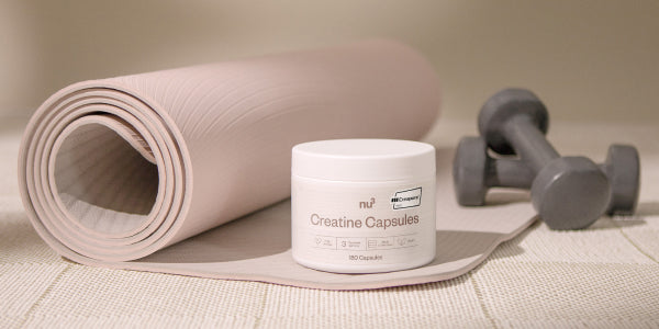 nu3 Créatine en gélules et Fitness Essentials