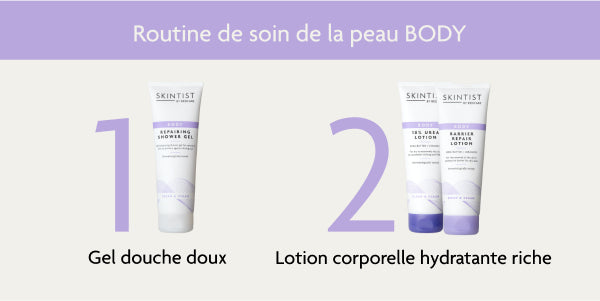 Routine de soin de las peau SKINTIST Body