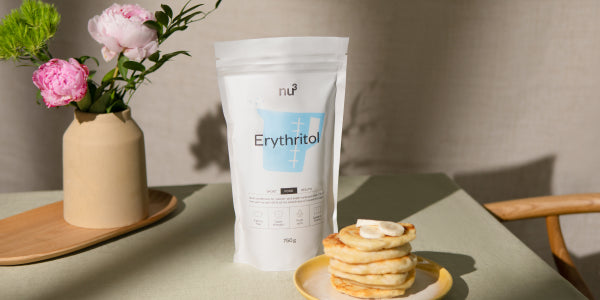 Erythritol avec des crêpes