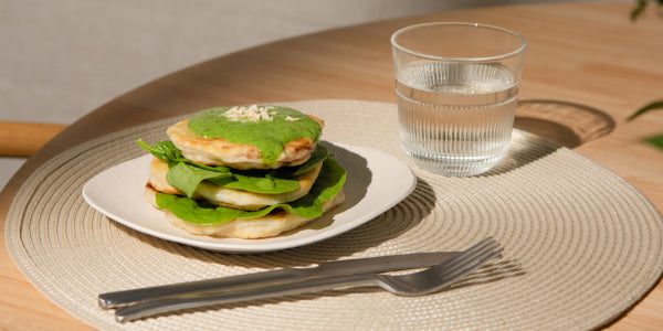 Pancakes à l'avocat