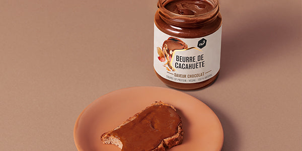 Tartine de beurre de cacahuète au chocolat