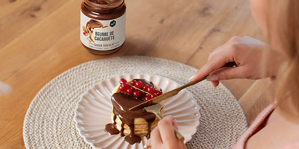 Pancakes au peanut butter choco