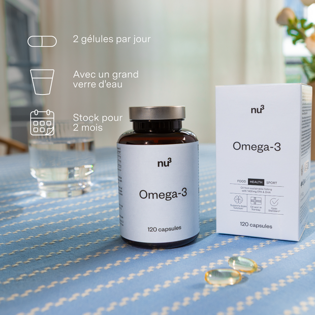 nu3 Oméga-3 huile de poisson