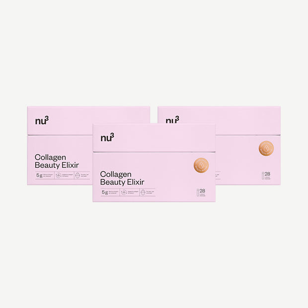 nu3 Beauty Elixir, collagène marin à boire