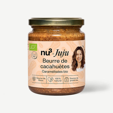 Beurre de cacahuètes caramélisées bio x Jujufitcats