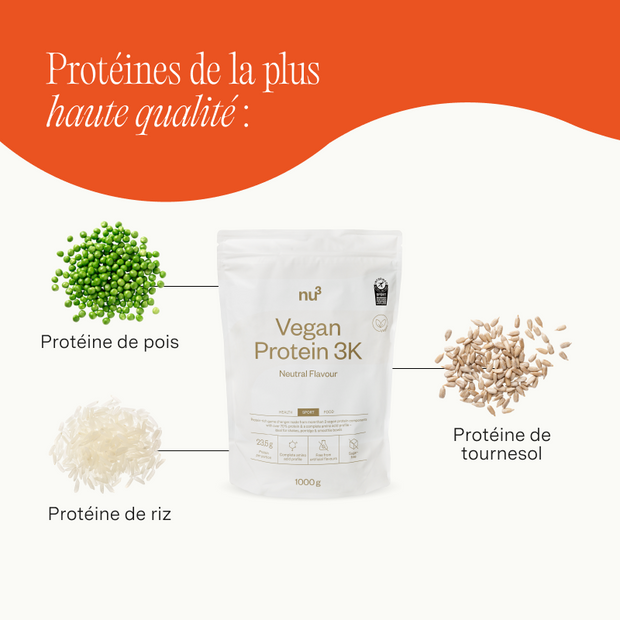 nu3 Vegan Protein 3K