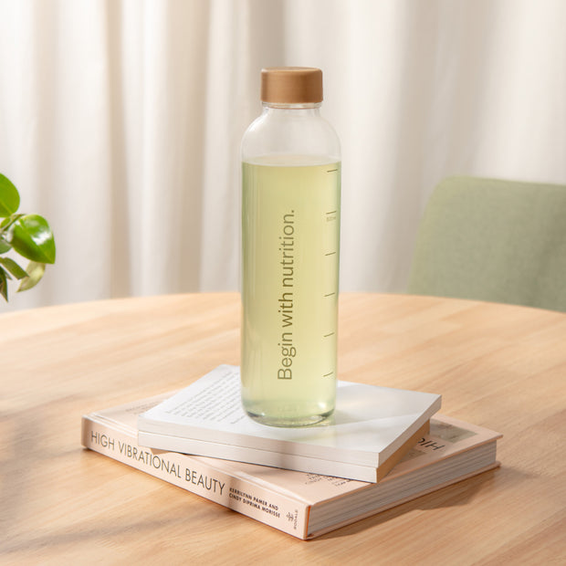 Bouteille d'eau en verre nu3 pour la maison