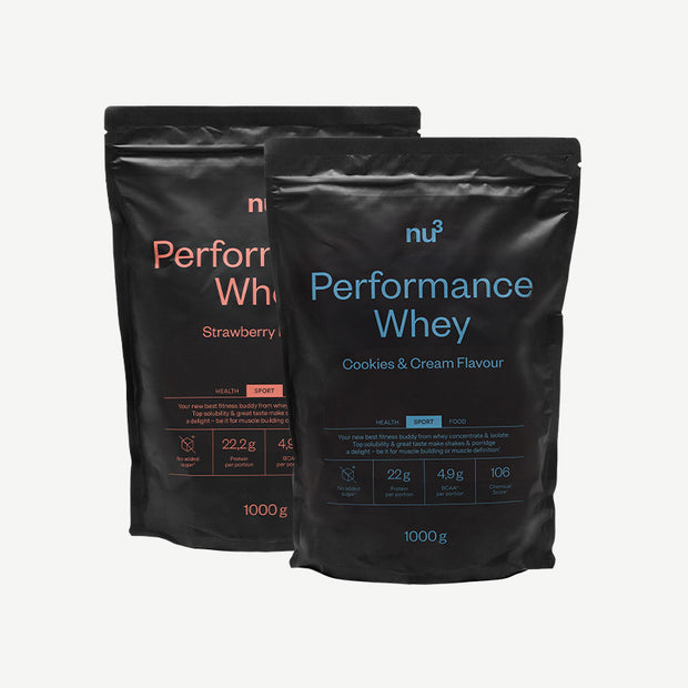 nu3 Performance Whey Double Pack