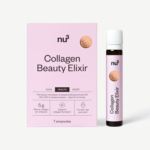 nu3 Beauty Elixir, collagène marin à boire