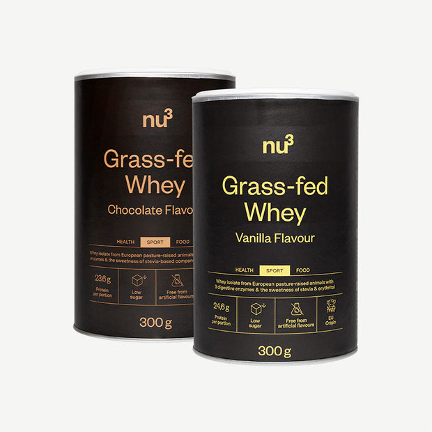 nu3 Grass-Fed Whey, isolat de whey