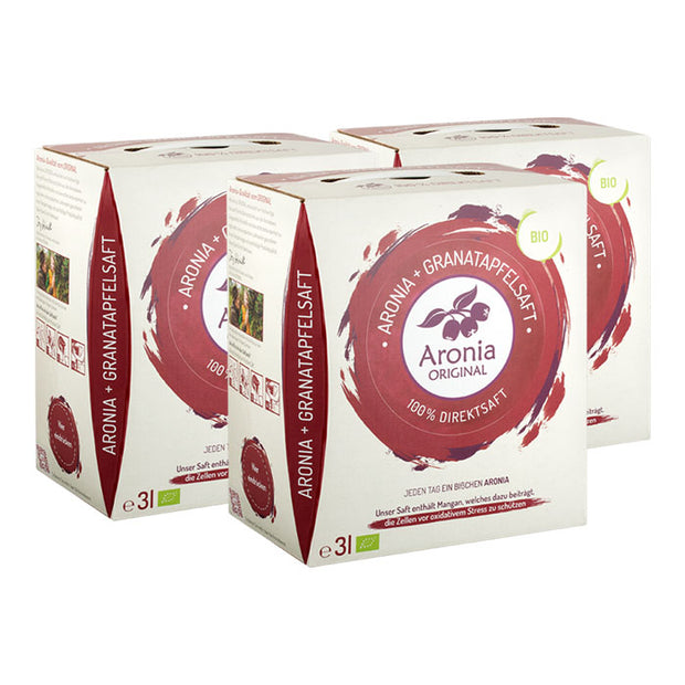 Aronia Original Jus d'aronia + grenade bio - Pack 1 mois