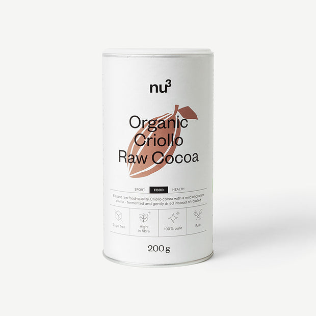 nu3 Cacao Criollo cru bio