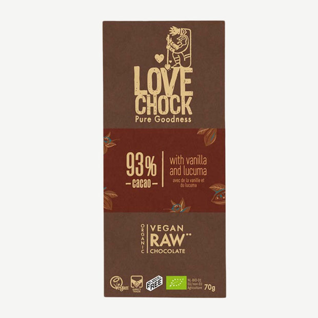 Lovechock Tablettes de chocolat bio