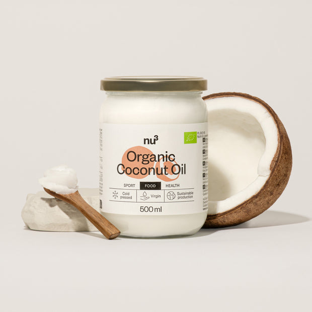 Huile de coco naturelle et bio nu3